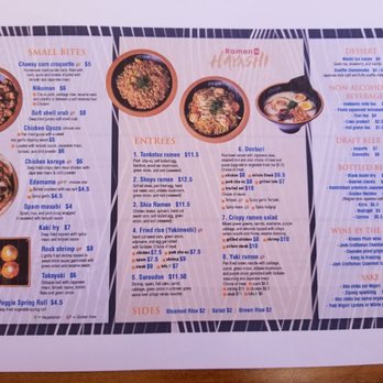 Ramen Hayashi - Menu - Ramen Near Me - Clovis, California Ramen Hayashi - Menu - Ramen Near Me - Clovis, California
