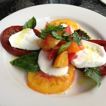 The Rendezvous Grill - The heirloom tomato salad. All I can say is "Excellent"!!! Don't miss this awesome salad. - New American Near Me - Welches, Oregon The Rendezvous Grill - The heirloom tomato salad. All I can say is "Excellent"!!! Don't miss this awesome salad. - New American Near Me - Welches, Oregon
