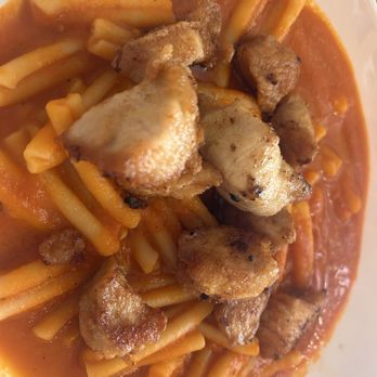 Cucina Basilico - Gluten free marinara pasta with chicken - Italian Near Me - San Diego, California Cucina Basilico - Gluten free marinara pasta with chicken - Italian Near Me - San Diego, California