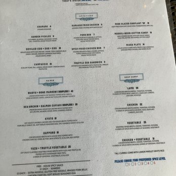 NR - Menu - Ramen Near Me - New York, New York NR - Menu - Ramen Near Me - New York, New York