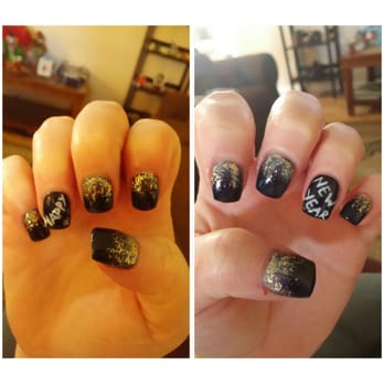Candy Nails - Love my new nails for New Year's. - Nail Salons Near Me - Las Vegas, Nevada