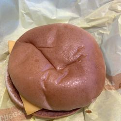 McDonald's - Cheeseburger plain bun patty cheese only