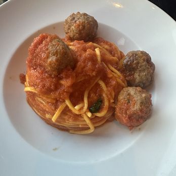 Scarpetta - Spaghetti with added meatballs - Italian Near Me - Las Vegas, Nevada