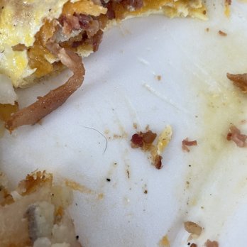 The Scrambler House - Hair found in omelet. 7/24/22 - American Near Me - O'Fallon, Missouri The Scrambler House - Hair found in omelet. 7/24/22 - American Near Me - O'Fallon, Missouri