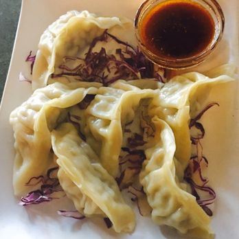 Hyuga Sushi - Gyoza appetizer. - Japanese Near Me - San Marcos, California Hyuga Sushi - Gyoza appetizer. - Japanese Near Me - San Marcos, California