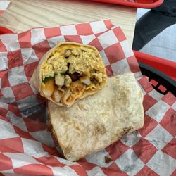 Daddy's Chicken Shack - All day breakfast burrito.