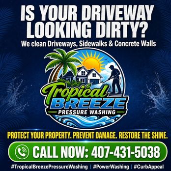 Tropical Breeze - Pressure Washers Near Me - Orlando, Florida Tropical Breeze - Pressure Washers Near Me - Orlando, Florida