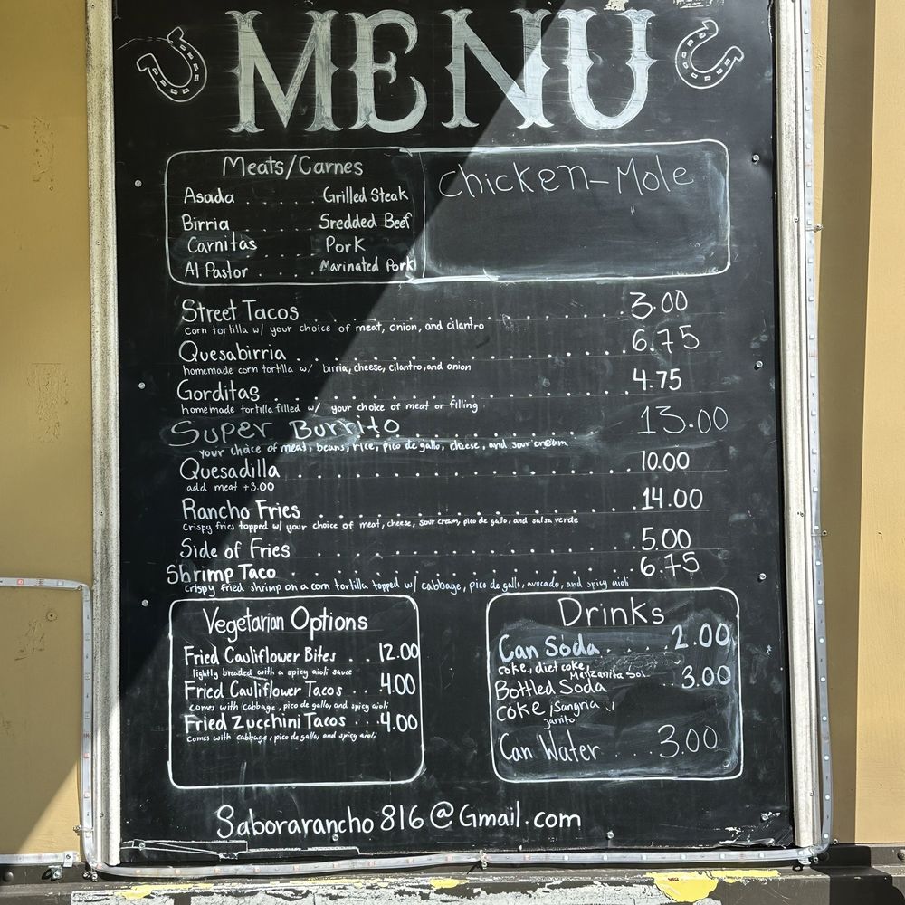 Sabor a Rancho - Food Trucks Near Me - Novato, California