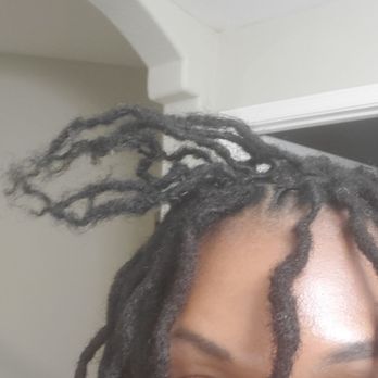Fine Dreadlocs Natural Hair - Unfinished Work - Hair Stylists Near Me - Glendale, Arizona