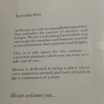 Hecate - Speakeasies Near Me - Boston, Massachusetts Hecate - Speakeasies Near Me - Boston, Massachusetts