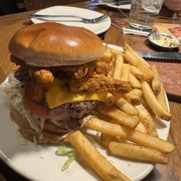Might be the best burger in town.