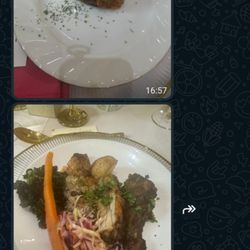 Dookies Grill - Burnt and awful presentation for a 'fine dine- sit down wedding dinner