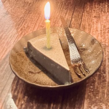 Daigo - Black sesame cheese cake - Sushi Bars Near Me - Palo Alto, California Daigo - Black sesame cheese cake - Sushi Bars Near Me - Palo Alto, California