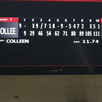 AMF Airport Lanes - My high score lol - Bowling Near Me - Cheektowaga, New York