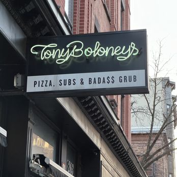 Tony Boloney's - Hoboken - Tony Boloney's neon sign - Salad Near Me - Hoboken, New Jersey Tony Boloney's - Hoboken - Tony Boloney's neon sign - Salad Near Me - Hoboken, New Jersey
