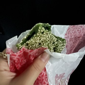 Mee Sum Pastry - Matcha (green tea) red bean sesame ball - Seafood Near Me - Seattle, Washington Mee Sum Pastry - Matcha (green tea) red bean sesame ball - Seafood Near Me - Seattle, Washington