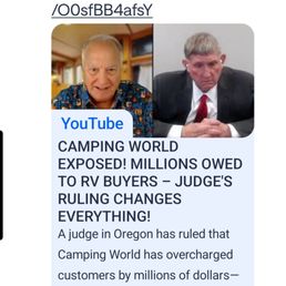 Do your research on Camping World Do your research on Camping World