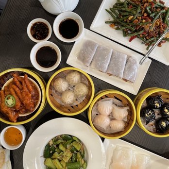 Chef Tony Dim Sum - Tea, Green Beans, Chicken Feet, Cucumber Salad and all them goodies for you tummy! - Dim Sum Near Me - Arcadia, California