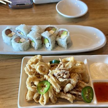Blue Ocean/Harumama - Calamari, Philly roll - Ramen Near Me - La Jolla, California