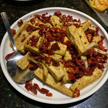 Yummy Spicy - Fried dry eggplant - Szechuan Near Me - Doraville, Georgia Yummy Spicy - Fried dry eggplant - Szechuan Near Me - Doraville, Georgia