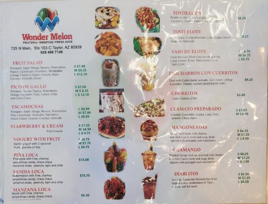 Menu photo 2 Wonder Melon Snowflake, AZ
