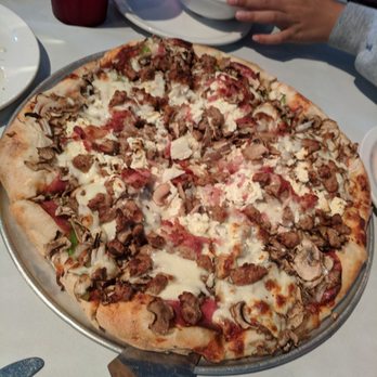 Rainbow Pizza - #2 Greek -American, extra large - Greek Near Me - San Mateo, California Rainbow Pizza - #2 Greek -American, extra large - Greek Near Me - San Mateo, California