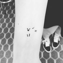 Wicked Ink - Tiny siamese kitty by Brandon