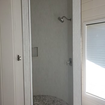 Affordable Flooring Warehouse - Beautifully tiled circular master bath shower by Affordable Flooring Warehouse. - Flooring Near Me - Steamboat Springs, Colorado Affordable Flooring Warehouse - Beautifully tiled circular master bath shower by Affordable Flooring Warehouse. - Flooring Near Me - Steamboat Springs, Colorado