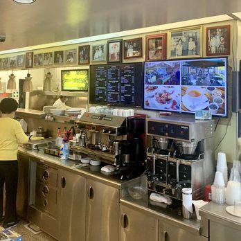 VIP's Cafe - "New" coffee machine and lots of Coach Wooden memorabilia - Breakfast & Brunch Near Me - Tarzana, California VIP's Cafe - "New" coffee machine and lots of Coach Wooden memorabilia - Breakfast & Brunch Near Me - Tarzana, California