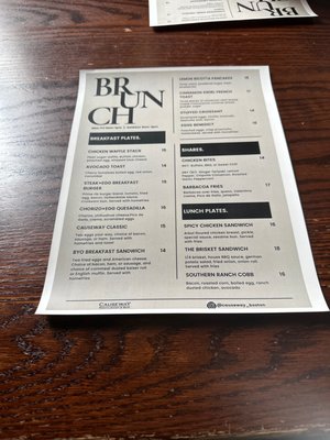 Menu photo 5 Causeway Restaurant & Bar Boston, MA