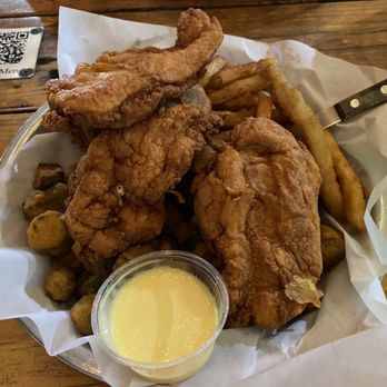 Low Country Fish Camp - Fried Chicken Basket - Seafood Near Me - Summerville, South Carolina Low Country Fish Camp - Fried Chicken Basket - Seafood Near Me - Summerville, South Carolina