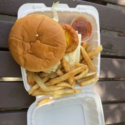 K Cafe Food Truck - Tofu burger
