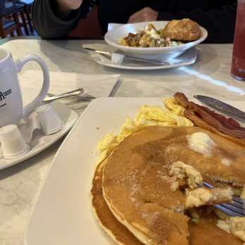 Silver Diner - Pancake and egg senior special . - New American Near Me - Frederick, Maryland