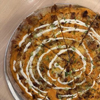 Nighthawk Brewery & Pizza - Buffalo Chicken, Bacon, Ranch Pizza - Pizza Near Me - Arlington, Virginia Nighthawk Brewery & Pizza - Buffalo Chicken, Bacon, Ranch Pizza - Pizza Near Me - Arlington, Virginia