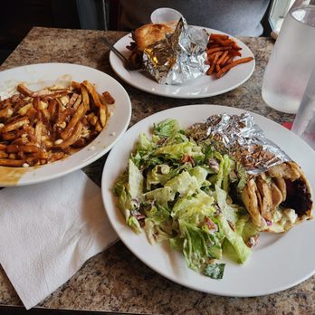 South Coast Cookhouse - two plates of food on a table - Coffee & Tea Near Me - Crystal Beach, Ontario South Coast Cookhouse - two plates of food on a table - Coffee & Tea Near Me - Crystal Beach, Ontario