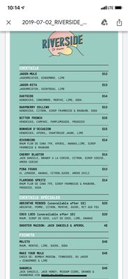 Menu photo 1 Riverside Montreal, QC