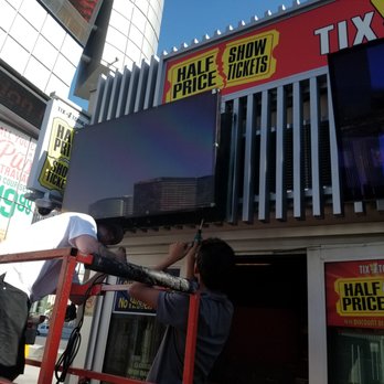 We Mount TVs - Tix4 Tonight at Ballys on the Strip - Home Theatre Installation Near Me - Las Vegas, Nevada