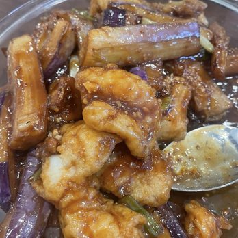 Golden Pheasant - Eggplant with Spicy Garlic Sauce and fish fillet - Chinese Near Me - Torrance, California Golden Pheasant - Eggplant with Spicy Garlic Sauce and fish fillet - Chinese Near Me - Torrance, California
