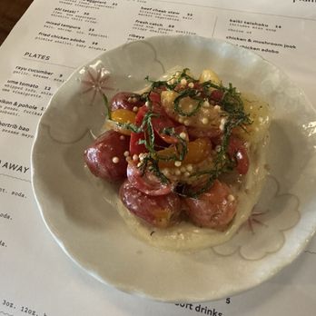 Little Plum - Ume Tomato - Asian Fusion Near Me - Honolulu, Hawaii