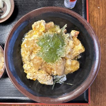 Komatsu - Tentoji don (shrimp tempura with egg bowl) No one post this!!! Hope it help your order - Japanese Near Me - Torrance, California Komatsu - Tentoji don (shrimp tempura with egg bowl) No one post this!!! Hope it help your order - Japanese Near Me - Torrance, California