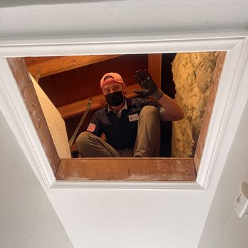 BIG H & A - Art up in the attic during 90 degree heat. - Heating & Air Conditioning/HVAC Near Me BIG H & A - Art up in the attic during 90 degree heat. - Heating & Air Conditioning/HVAC Near Me