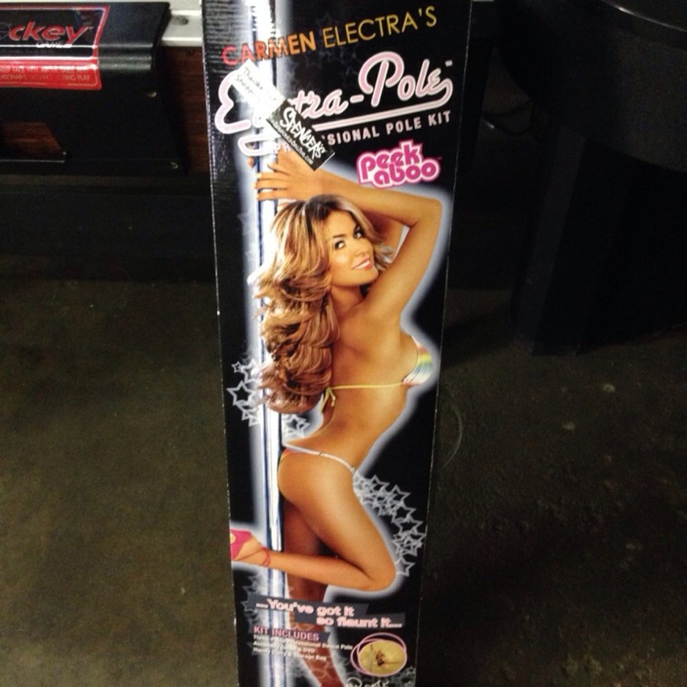 The Trading Post - Carmen Electra's stripper pole. - Antiques Near Me - Crystal Lake, Illinois The Trading Post - Carmen Electra's stripper pole. - Antiques Near Me - Crystal Lake, Illinois