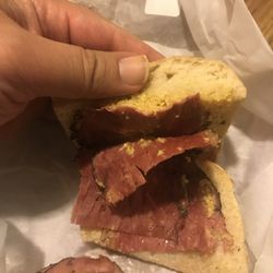 Deli loop - This is how much pastrami they put in my sandwich