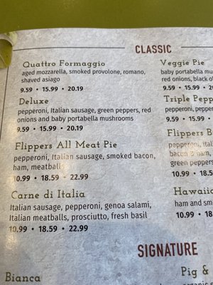 Menu photo 2 Flippers Pizza Kissimmee, FL Menu photo 2 Flippers Pizza Kissimmee, FL