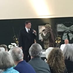 Church of Christ-Shiloh Road - One of the ministers (Burke Brack) emceed the leadership dinner, while his wife (Leslie) entertained dressed as Uncle Si from "Duck Dynasty"