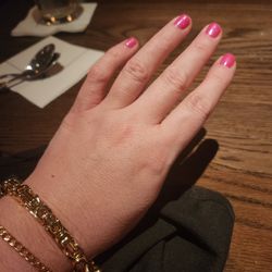 MC Nails - pink nails done from mc nails opi