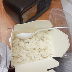 Hunan Wok - Rice with hair