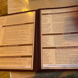 Part of the menu.