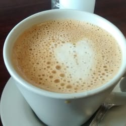 Breadshare - Lovely latte with oat milk (soya milk also available for dairyfree customers)