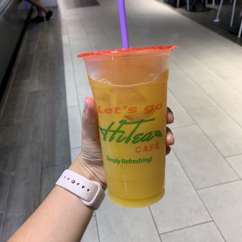 HiTEA Cafe - Mango jasmine tea - Bubble Tea Near Me - Honolulu, Hawaii